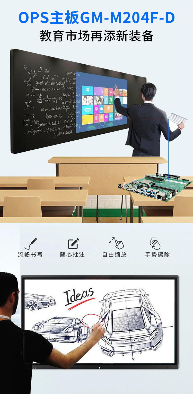 【高能計(jì)算機(jī)新品發(fā)布】飛騰D2000國(guó)產(chǎn)OPS主板，讓教育設(shè)備智慧融合！(圖1)