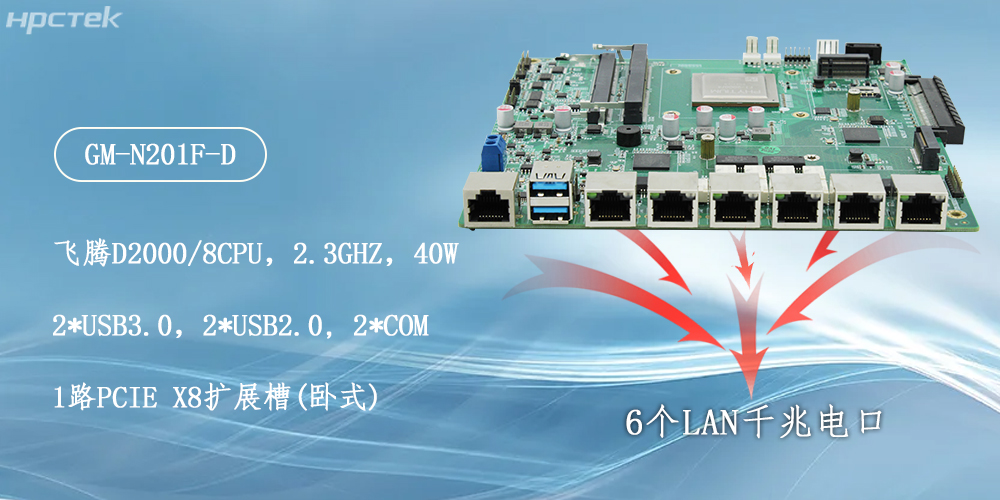 飛騰主板，6個(gè)千兆電口助力構(gòu)建安全化生態(tài)(圖2)